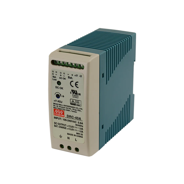 Sursa de alimentare in comutatie, 13.8V / 2.9A, sina DIN - MEAN WELL DRC-40A - 1