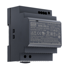 Sursa de alimentare in comutatie, 24V / 3.83A, sina DIN - MEAN WELL HDR-100-24 - 1
