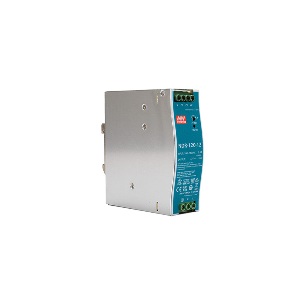 Sursa de alimentare in comutatie, 12V / 10A, sina DIN - MEAN WELL NDR-120-12 - 1