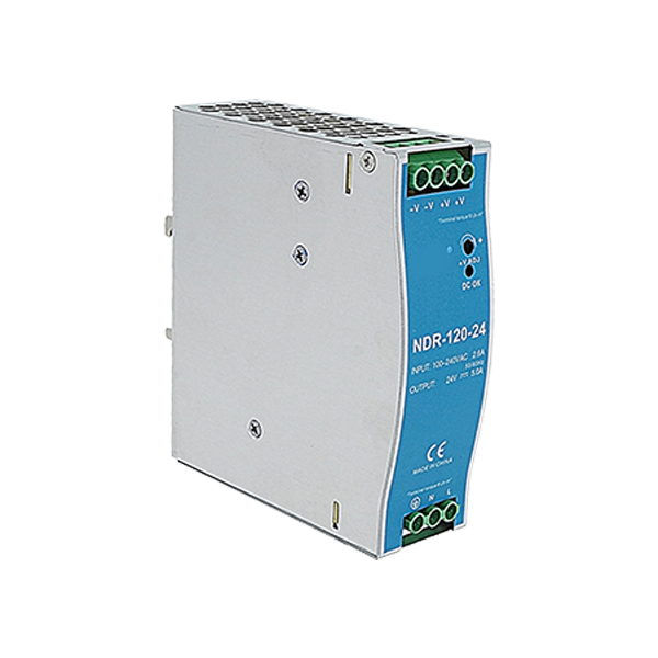 Sursa de alimentare in comutatie, 24V / 5A, sina DIN - MEAN WELL NDR-120-24 - 1