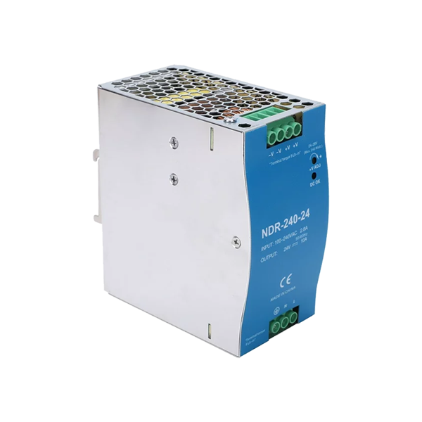 Sursa de alimentare in comutatie, 24V / 10A, sina DIN - MEAN WELL NDR-240-24 - 1