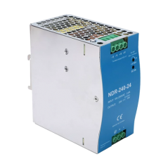 Sursa de alimentare in comutatie, 24V / 10A, sina DIN - MEAN WELL NDR-240-24 - 1