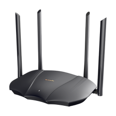 Router Wi-Fi 6, DualBand 2.4Ghz/5GHz, 574+2402Mbps, 4x6dBi, 3 porturi Gigabit - TENDA TND-TX12 - 1