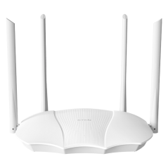 Router Wi-Fi 6, DualBand 2.4Ghz/5GHz, 574+2402Mbps, 4x6dBi, 4 porturi Gigabit - TENDA TND-RX9 - 1