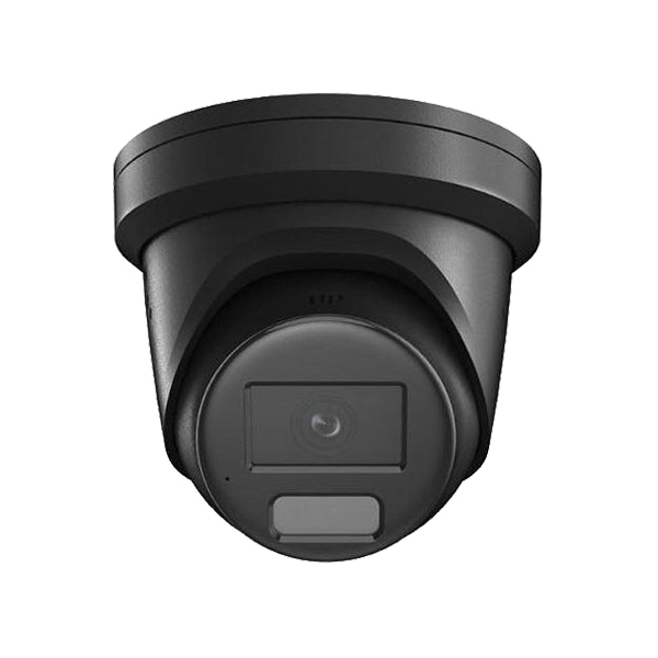 Deep Learning, ColorVu, Dual Light - Camera IP, 4MP, lentila 2.8mm, IR 40m, WL 40m, Mic, PoE, Neagra - 1