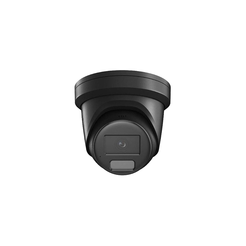 Deep Learning, ColorVu, Dual Light - Camera IP, 4MP, lentila 2.8mm, IR 40m, WL 40m, Mic, PoE, Neagra - 1