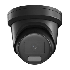 Deep Learning, ColorVu, Dual Light - Camera IP, 4MP, lentila 2.8mm, IR 40m, WL 40m, Mic, PoE, Neagra - 1