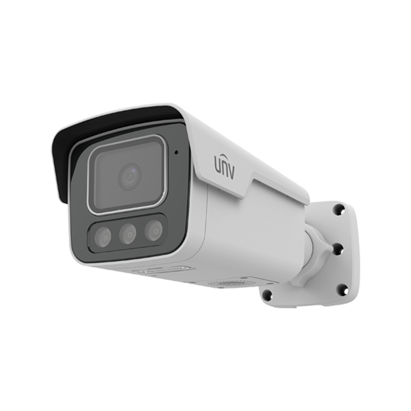 ColorHunter - Camera IP, 8MP, lentila 2.8mm, IR 40m, WL 40m, Audio, Alarma, PoE - UNV IPC2B18SS-ADF2 - 1