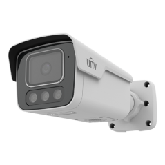 ColorHunter - Camera IP, 8MP, lentila 2.8mm, IR 40m, WL 40m, Audio, Alarma, PoE - UNV IPC2B18SS-ADF2 - 1