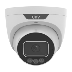 ColorHunter - Camera IP, 8MP, lentila 2.8mm, IR 30m, WL 30m,  Audio, Alarma, PoE - UNV IPC3638SS-ADF - 1