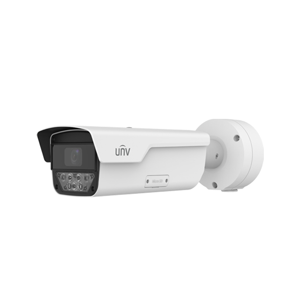 Camera IP, LPR, 4MP, lentila 2.8-12mm, IR 50m, RS485, IK10 - UNV PKC2640-Z28-IR-P - 1