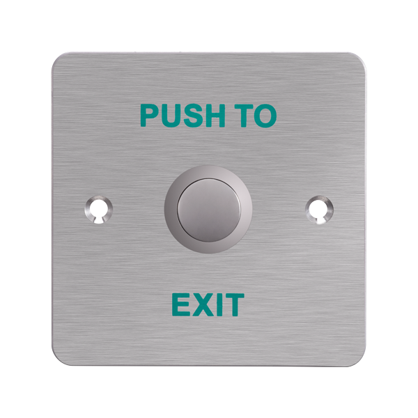 Buton iesire montaj ingropat, panou frontal Aluminiu - HIKVISION DS-K7P01 - 1