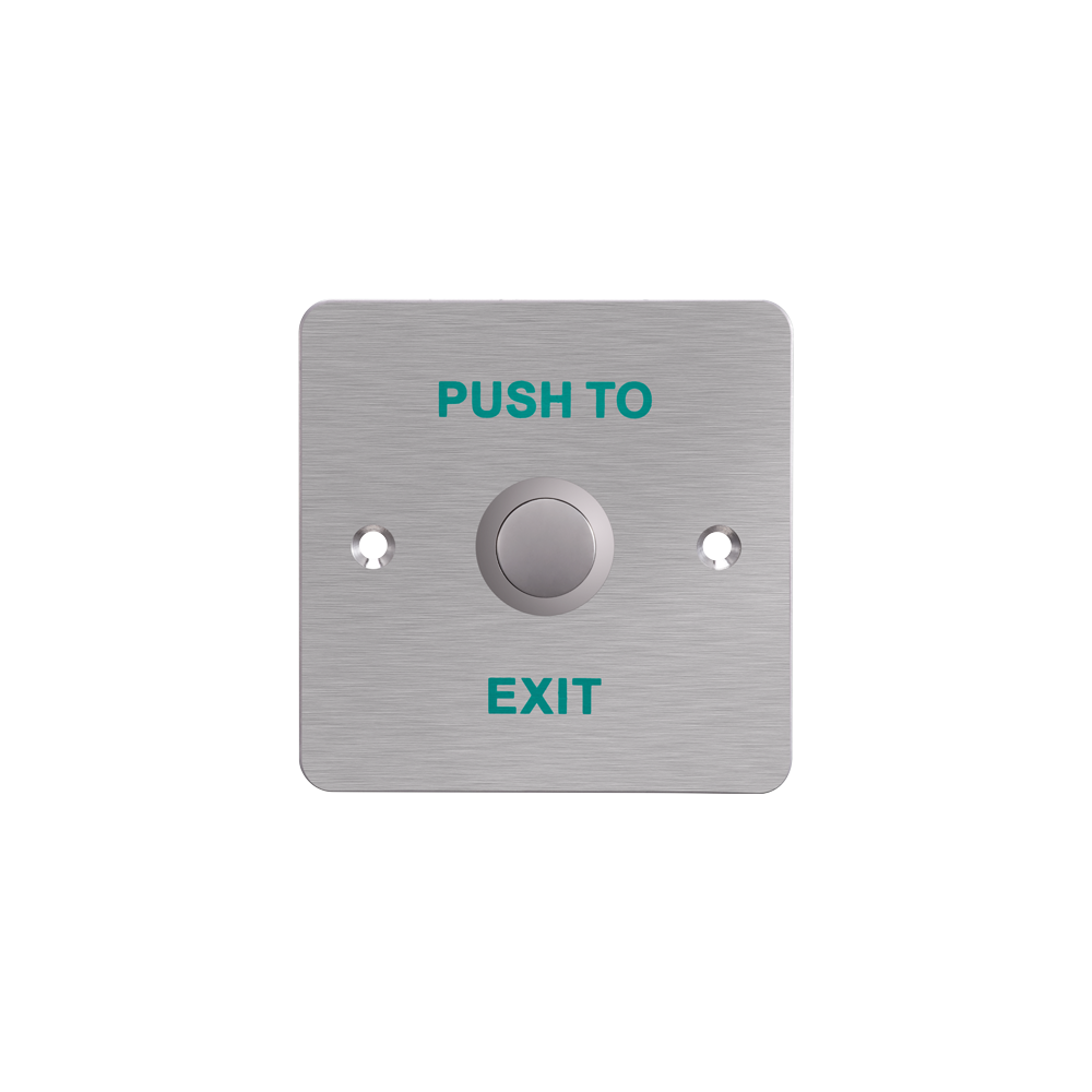 Buton iesire montaj ingropat, panou frontal Aluminiu - HIKVISION DS-K7P01 - 1