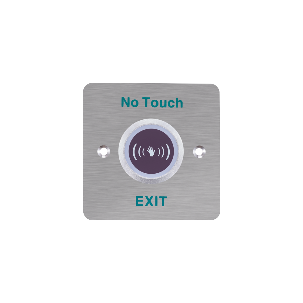 Buton iesire no touch, montaj ingropat, panou frontal Otel inoxidabil - HIKVISION DS-K7P03 - 1
