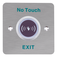 Buton iesire no touch, montaj ingropat, panou frontal Otel inoxidabil - HIKVISION DS-K7P03 - 1