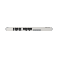 Switch 24 porturi PoE+, 4 porturi SFP+, Gigabit, L3 Cloud Management - Ruijie RG-NBS5200-24GT4XS-P - 1