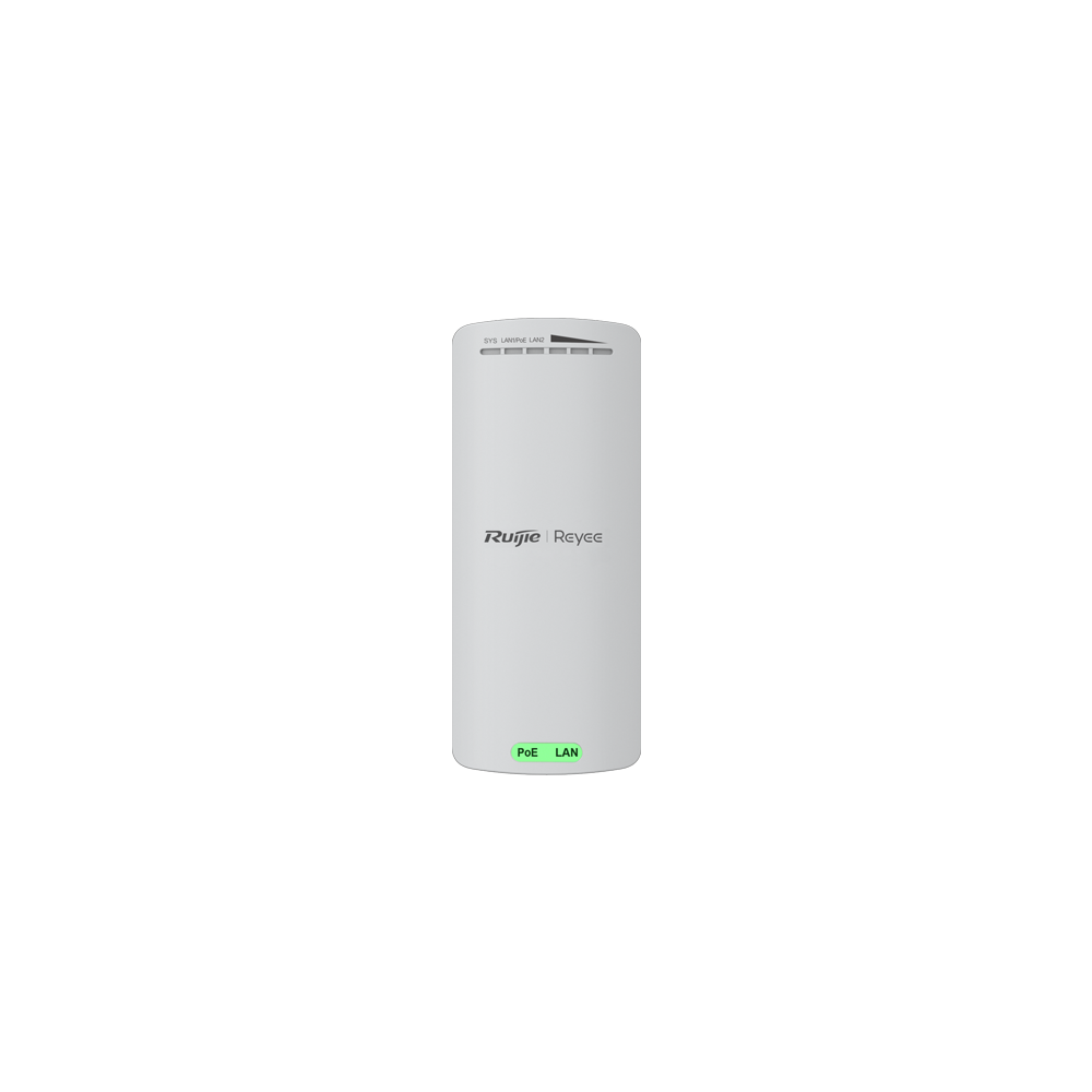 Bridge wireless 2.4GHz, 300Mbps, 0.5 km, PoE IN, Cloud Management - Ruijie RG-EST100-E - 1
