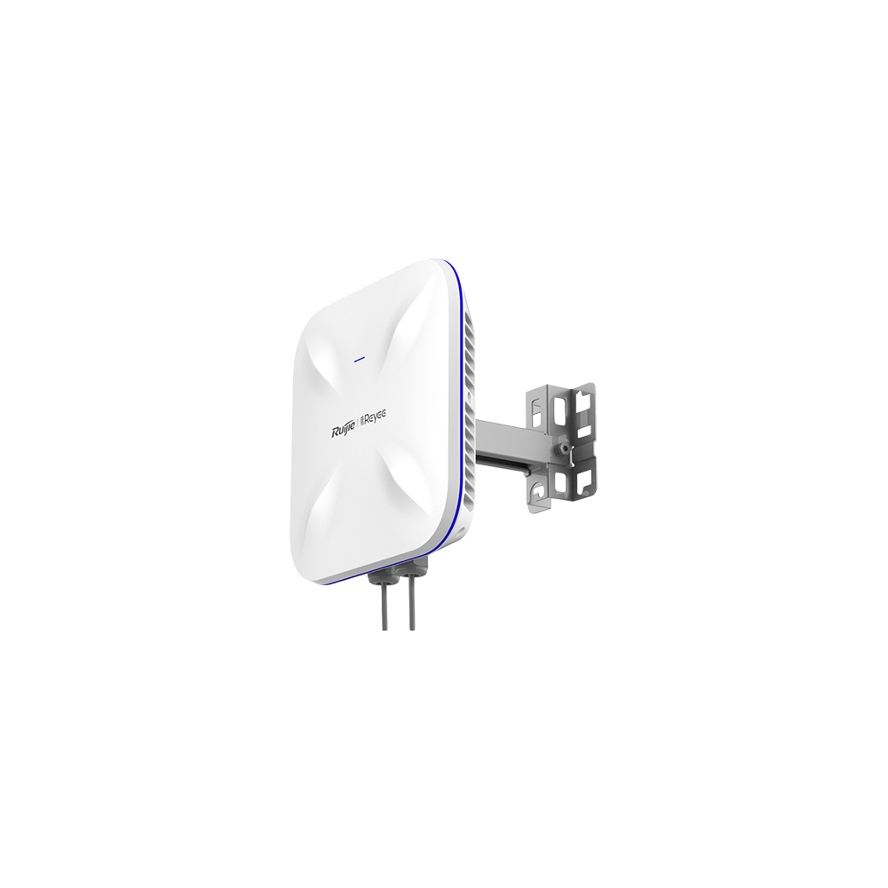 Acces Point exterior AX1800 Dual-Band, Wi-Fi 6, 1x GE, 1x SFP, PoE IN, Cloud Management - Ruijie RG- - 1