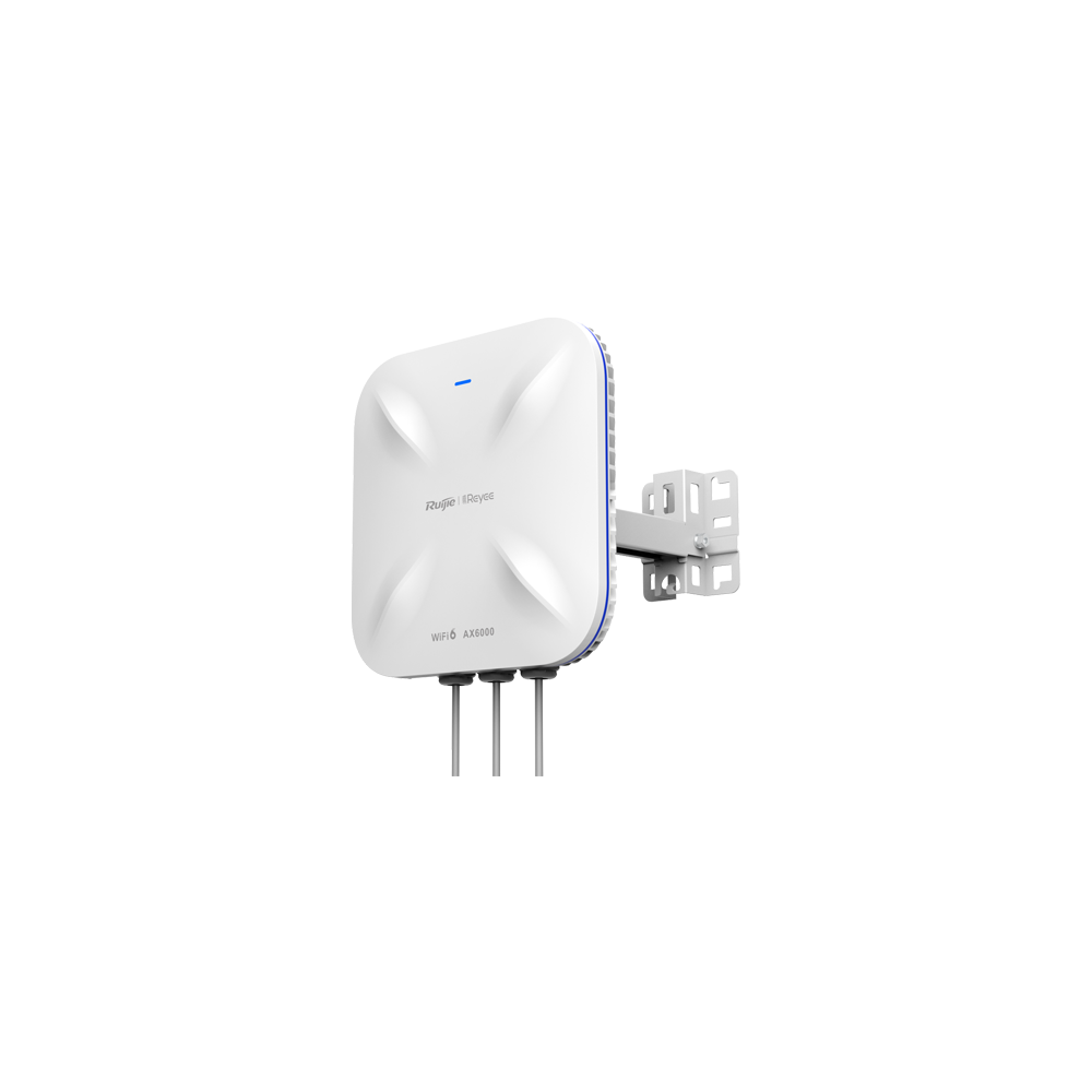 Acces Point exterior AX6000 Dual-Band, Wi-Fi 6, 1x GE, 1x SFP, PoE IN, Cloud Management - Ruijie RG- - 1