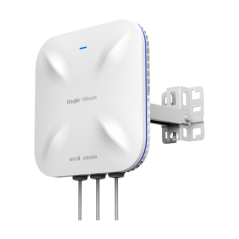 Acces Point exterior AX6000 Dual-Band, Wi-Fi 6, 1x GE, 1x SFP, PoE IN, Cloud Management - Ruijie RG- - 1