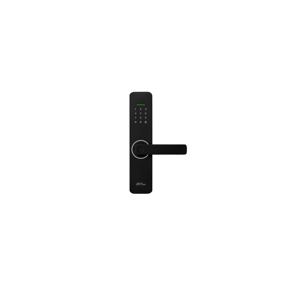 Incuietoare hoteliera WiFi, cititor de amprenta, carduri, tastatura IoT Smart Lock - ZKTeco DL-ML100 - 1