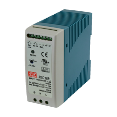 Sursa de alimentare in comutatie, 27.6V / 1.4A + 0.75A, sina DIN, backup - MEAN WELL DRC-60B - 1