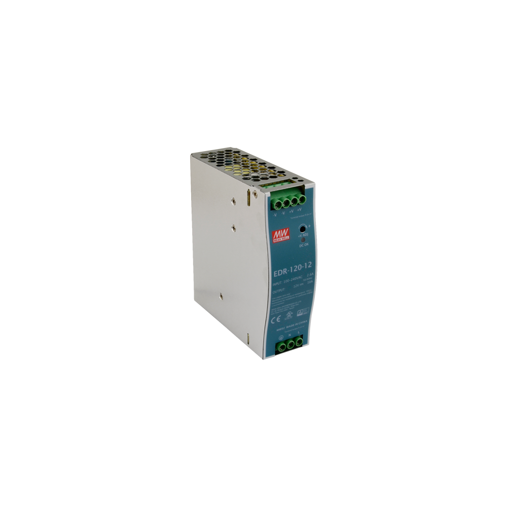 Sursa de alimentare in comutatie, 12V / 10A, sina DIN - MEAN WELL EDR-120-12 - 1