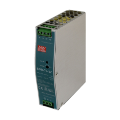 Sursa de alimentare in comutatie, 12V / 6.3A, sina DIN - MEAN WELL EDR-75-12 - 1