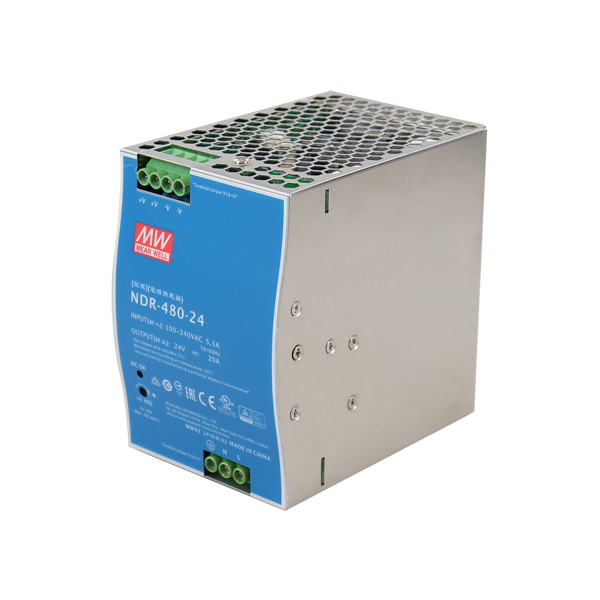 Sursa de alimentare in comutatie, 24V / 20A, sina DIN - MEAN WELL NDR-480-24 - 1