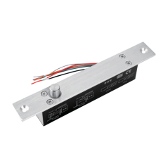 Bolt electric Fail Secure (NO), 12 Vcc, delay 0-3-6 secunde, monitorizare CSL-39-NO - 1