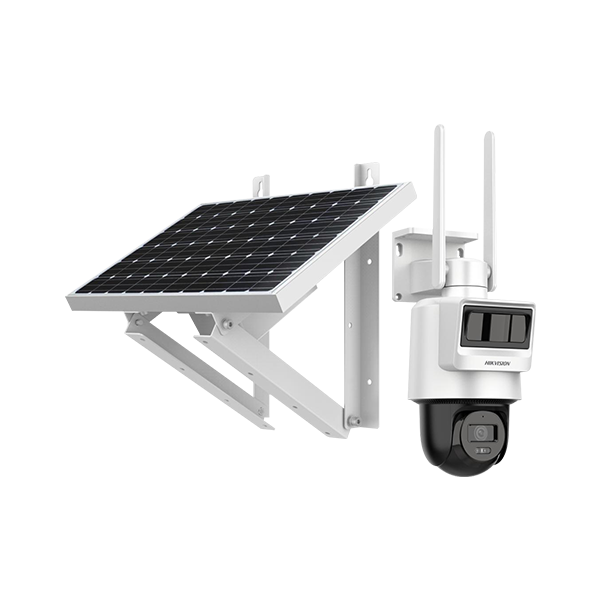 Camera PT IP, 4MP, 4G, 2.8mm, IR 30m, Audio, PIR+Radar, Panou solar, Acumulator - HIKVISION DS-2DE2C - 1