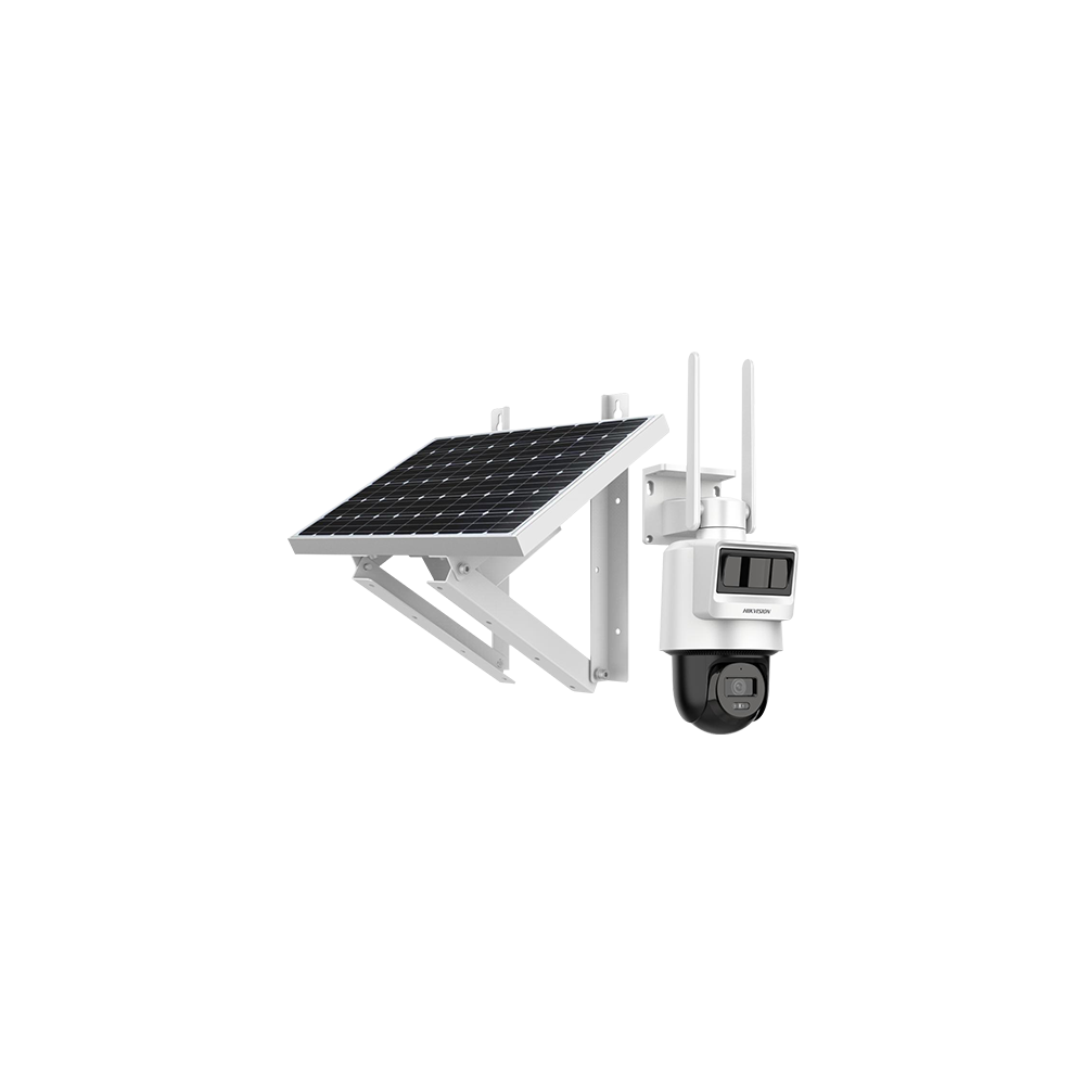 Camera PT IP, 4MP, 4G, 2.8mm, IR 30m, Audio, PIR+Radar, Panou solar, Acumulator - HIKVISION DS-2DE2C - 1