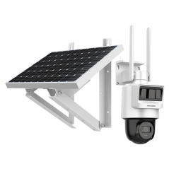 Camera PT IP, 4MP, 4G, 2.8mm, IR 30m, Audio, PIR+Radar, Panou solar, Acumulator - HIKVISION DS-2DE2C - 1