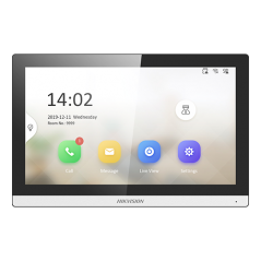 Monitor videointerfon TCP/IP, Wi-Fi, ecran LCD 7', Alarma  - HIKVISION DS-KH6350-WTE1 - 1
