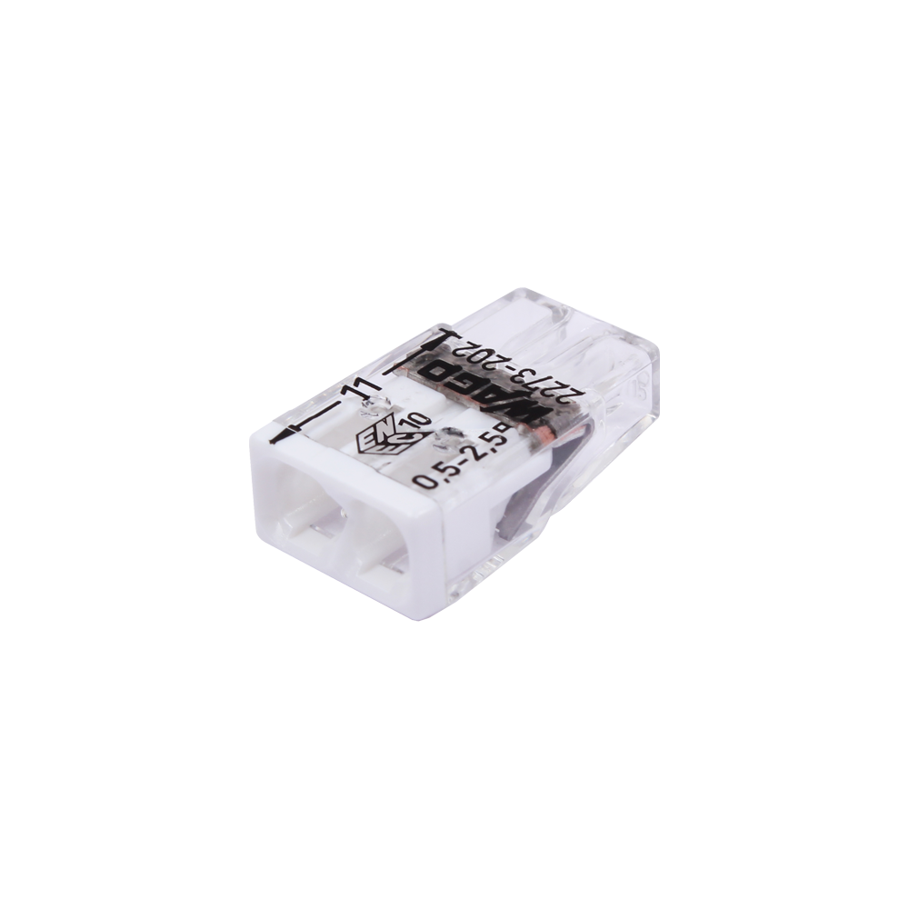 Conector compact de imbinare, 2 fire, max. 2.5 mmÂ² (100 buc.) - WAGO 2273-202 - 1