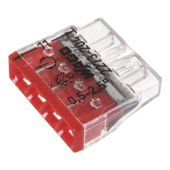  Conector compact de imbinare, 4 fire, max. 2.5 mmÂ² (100 buc.) - WAGO 2273-204 - 1