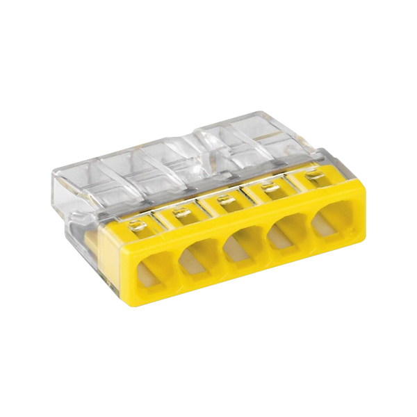  Conector compact de imbinare, 5 fire, max. 2.5 mmÂ² (100 buc.) - WAGO 2273-205 - 1