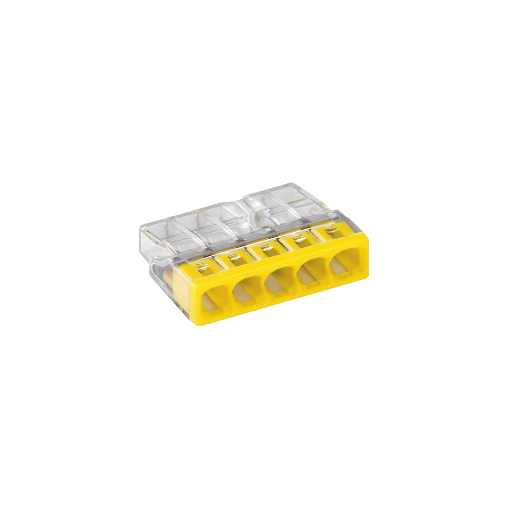  Conector compact de imbinare, 5 fire, max. 2.5 mmÂ² (100 buc.) - WAGO 2273-205 - 1