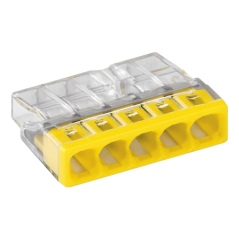  Conector compact de imbinare, 5 fire, max. 2.5 mmÂ² (100 buc.) - WAGO 2273-205 - 1