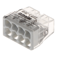  Conector compact de imbinare, 8 fire, max. 2.5 mmÂ² (50 buc.) - WAGO 2273-208 - 1