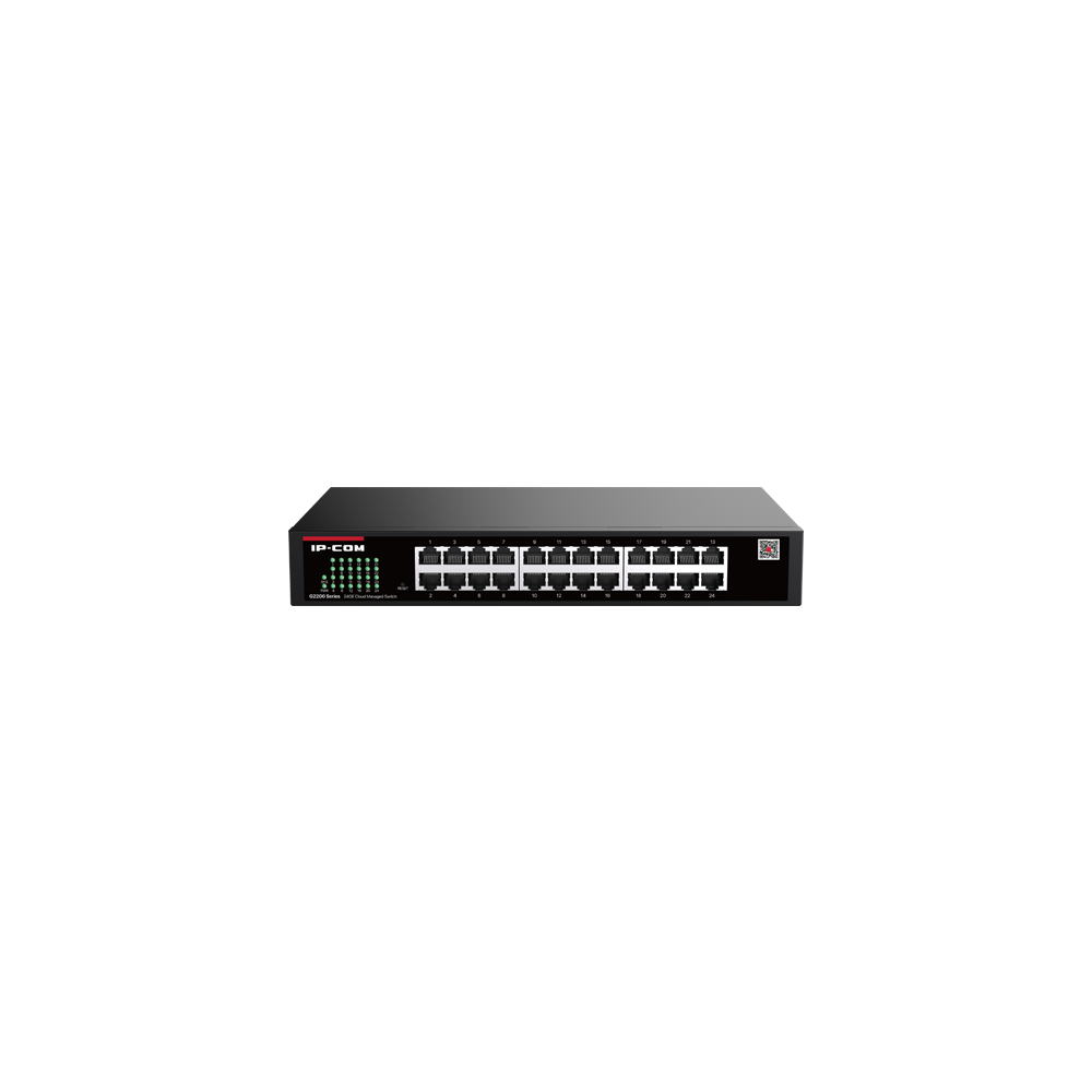 Switch 24 x RJ45 Gigabit, Cloud Management - IP-COM	 G2224D - 1