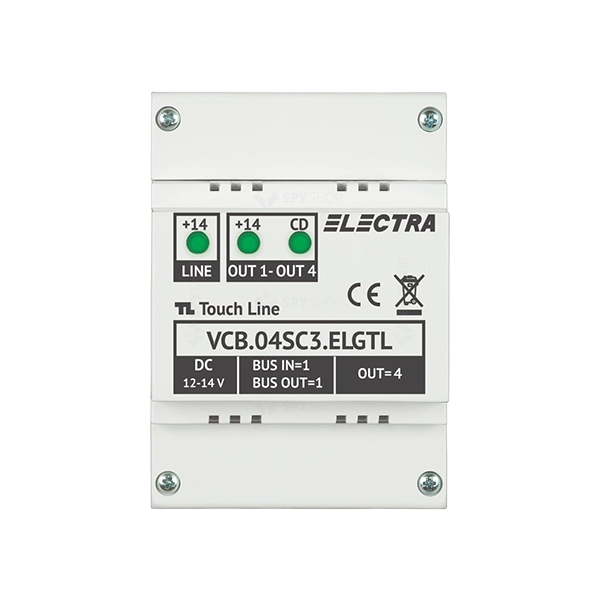 Doza derivatie video 4 iesiri - ELECTRA VCB.04SC3.ELGTL - 1