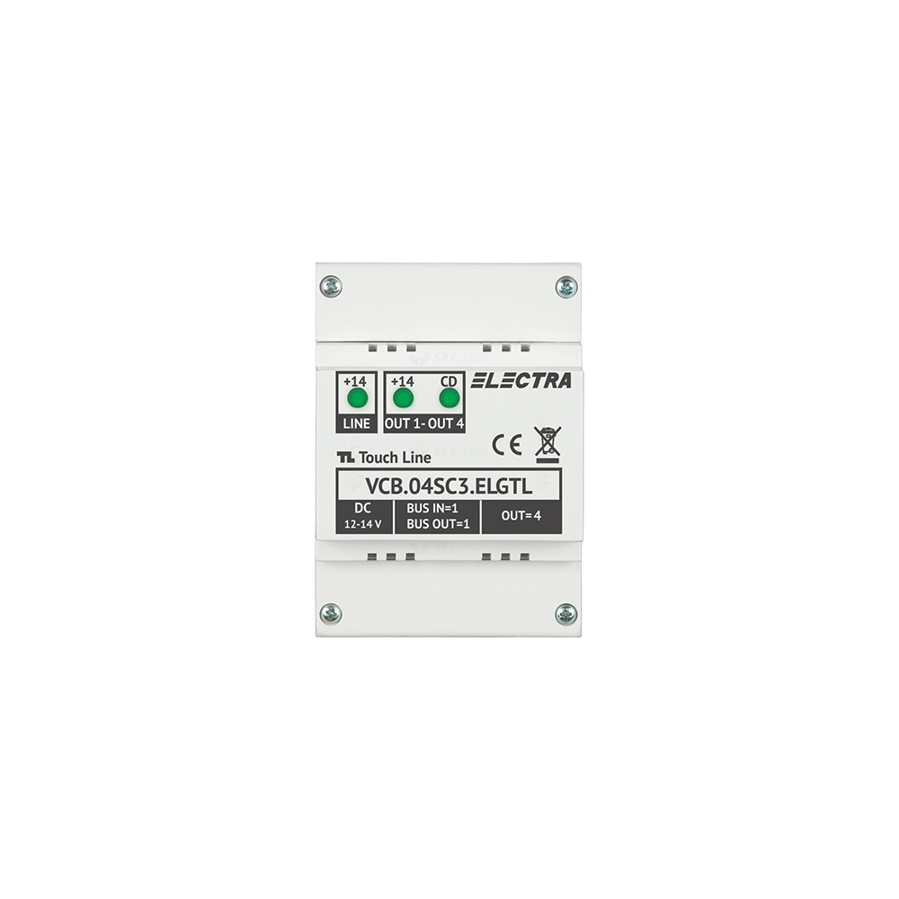 Doza derivatie video 4 iesiri - ELECTRA VCB.04SC3.ELGTL - 1