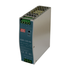 Sursa de alimentare in comutatie, 48V / 2.5A, sina DIN - MEAN WELL EDR-120-48 - 1