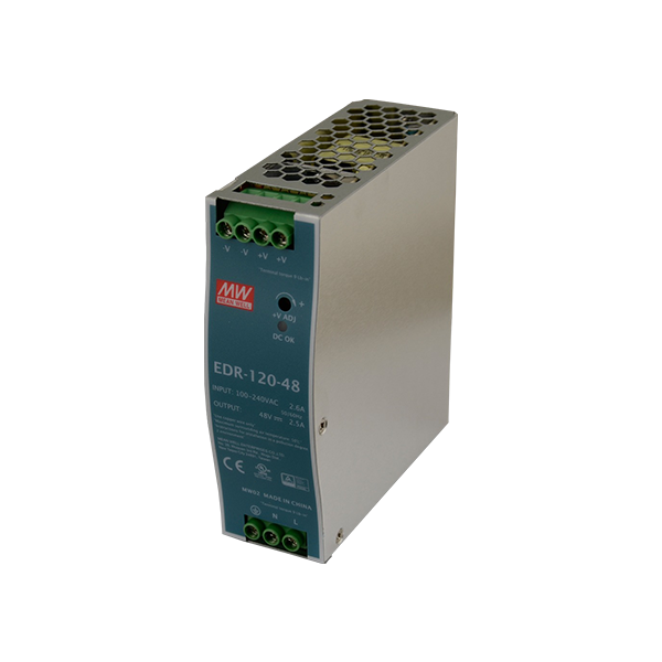 Sursa de alimentare in comutatie, 24V / 6.5A, sina DIN - MEAN WELL EDR-150-24  - 1