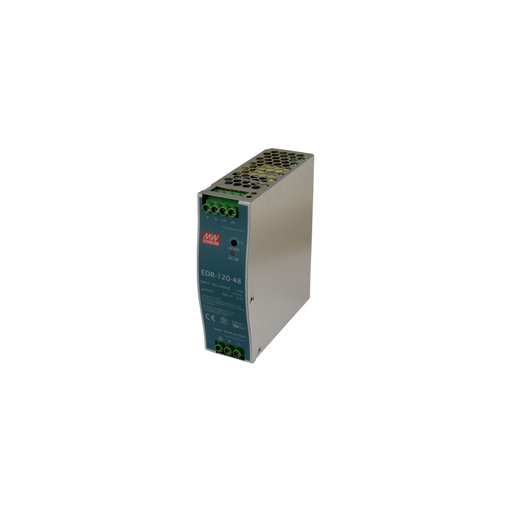 Sursa de alimentare in comutatie, 24V / 6.5A, sina DIN - MEAN WELL EDR-150-24  - 1