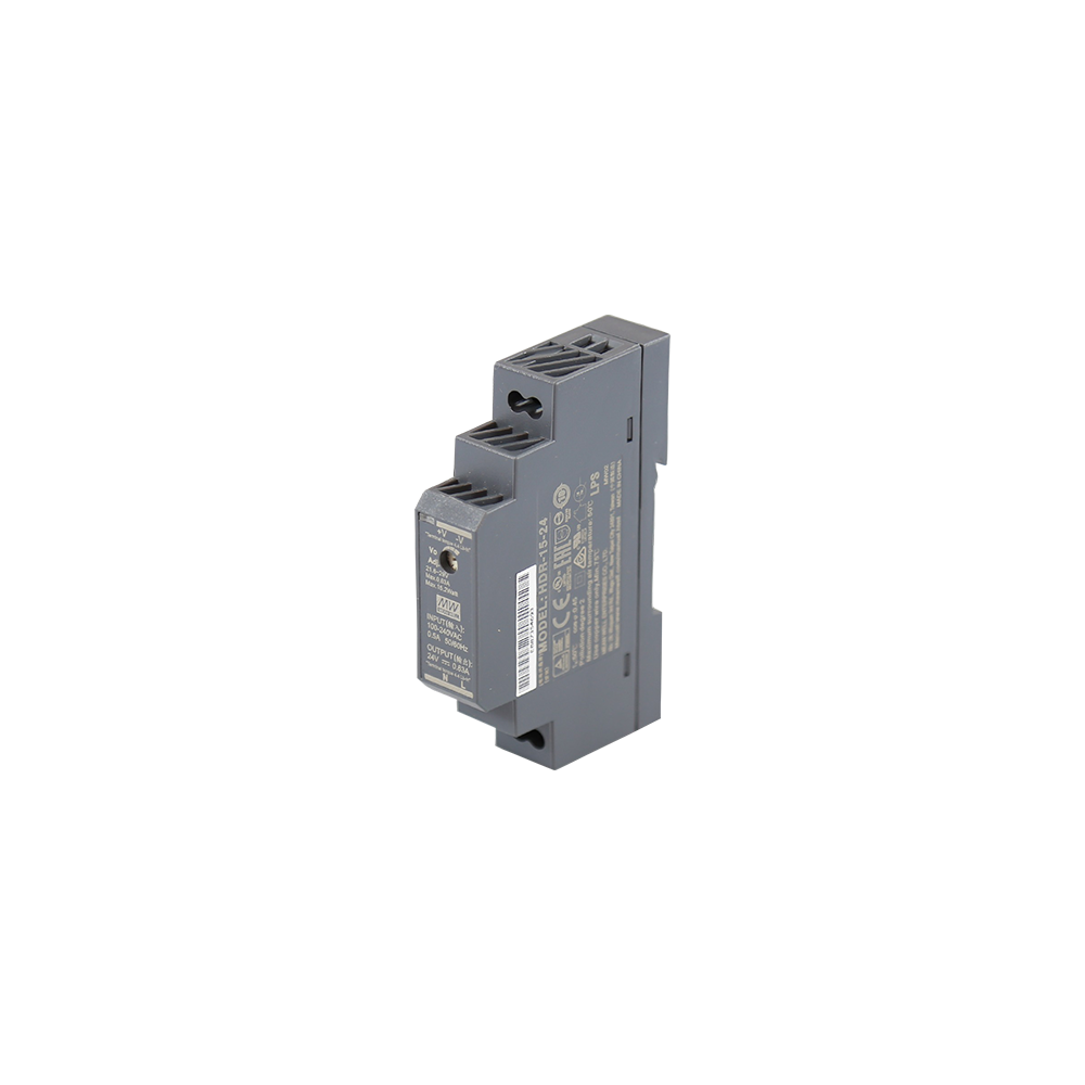 Sursa de alimentare in comutatie, 24V / 0.63A, sina DIN - MEAN WE HDR-15-24 - 1
