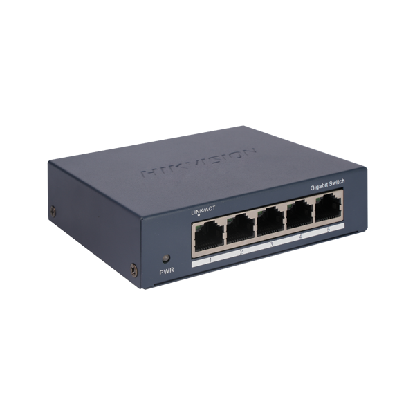 Switch 5 porturi Gigabit - HIKVISION DS-3E0505-O - 1