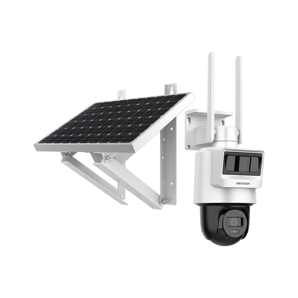 Camera PT IP, 2MP, 4G, 2.8mm, IR 30m, Audio, PIR+Radar, Panou solar, Acumulator - HIKVISION DS-2DE2C - 1