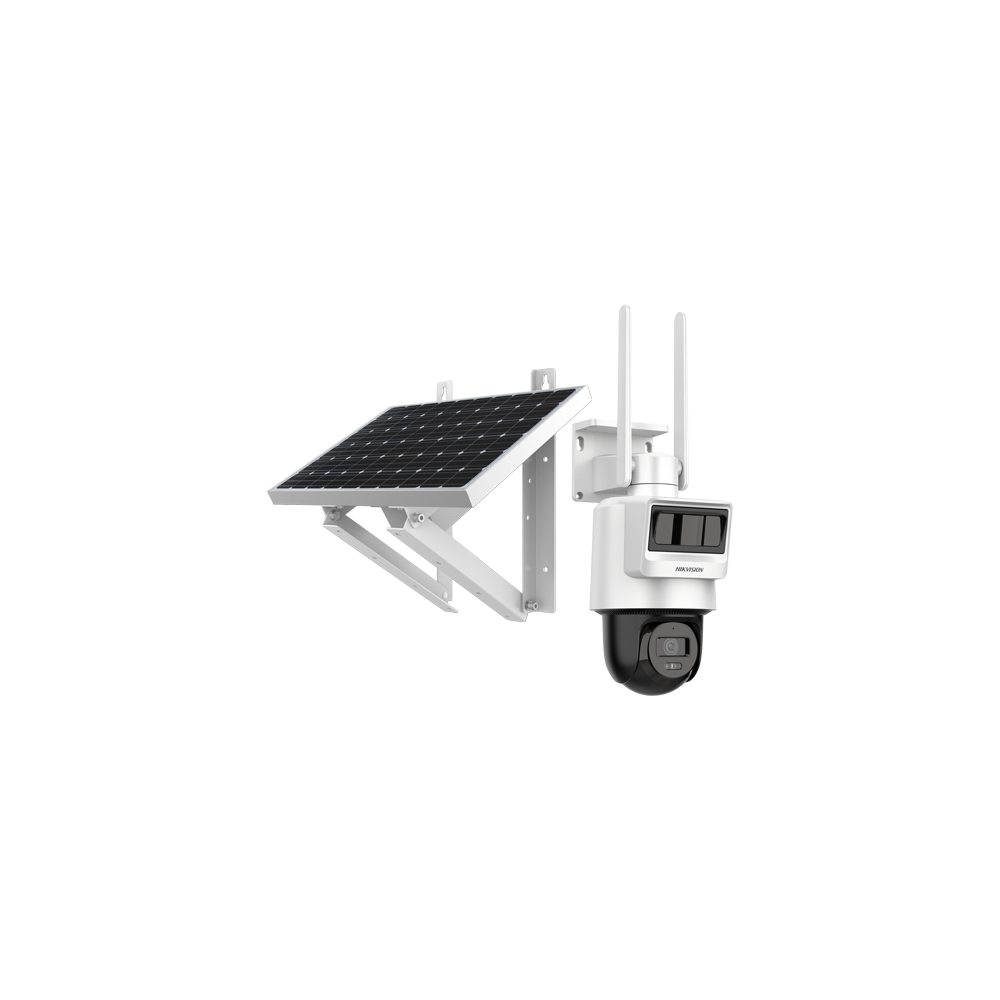 Camera PT IP, 2MP, 4G, 2.8mm, IR 30m, Audio, PIR+Radar, Panou solar, Acumulator - HIKVISION DS-2DE2C - 1
